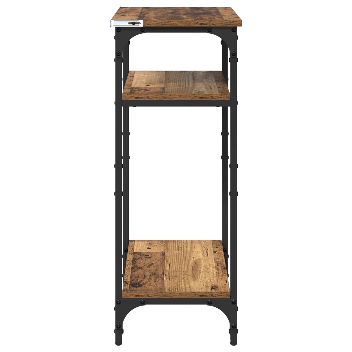 Sidebord Gammelt træ 40 x 30 x 75 cm Konstrueret træ