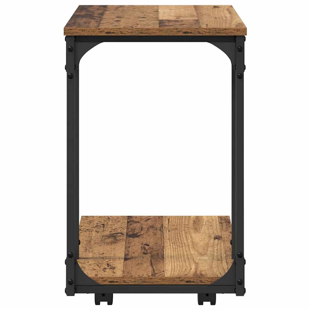 Sidebord Gammelt træ 50 x 35 x 55.5 cm Konstrueret træ
