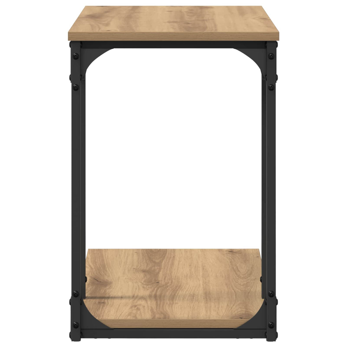 Sidebord Artisan Egetræ 50 x 35 x 52 cm Konstrueret træ