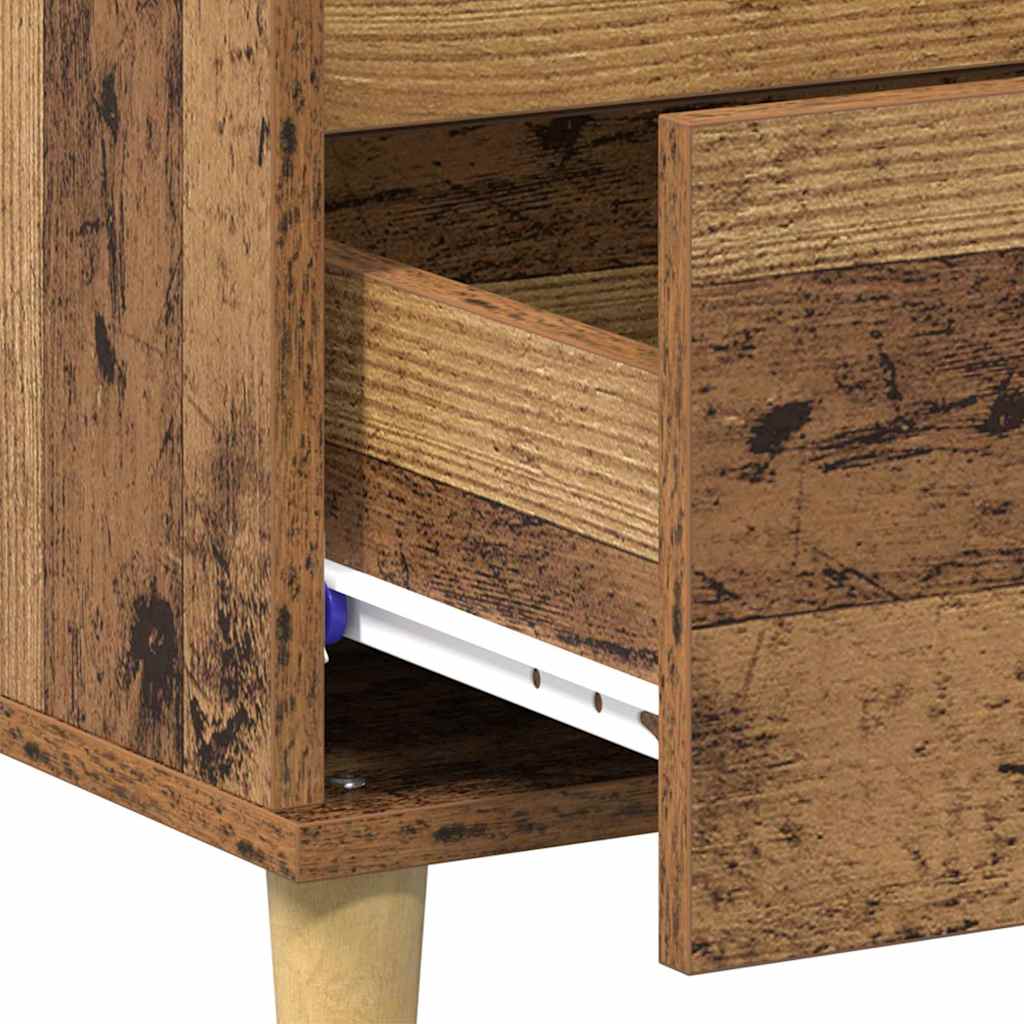 Sofabord Gammelt træ 90 x 50 x 35 cm Konstrueret træ