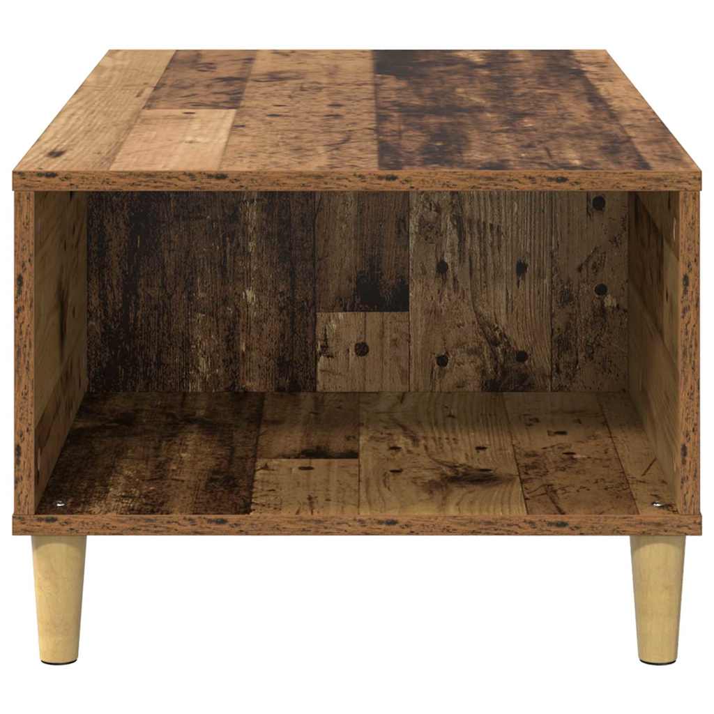 Sofabord Gammelt træ 90 x 50 x 35 cm Konstrueret træ