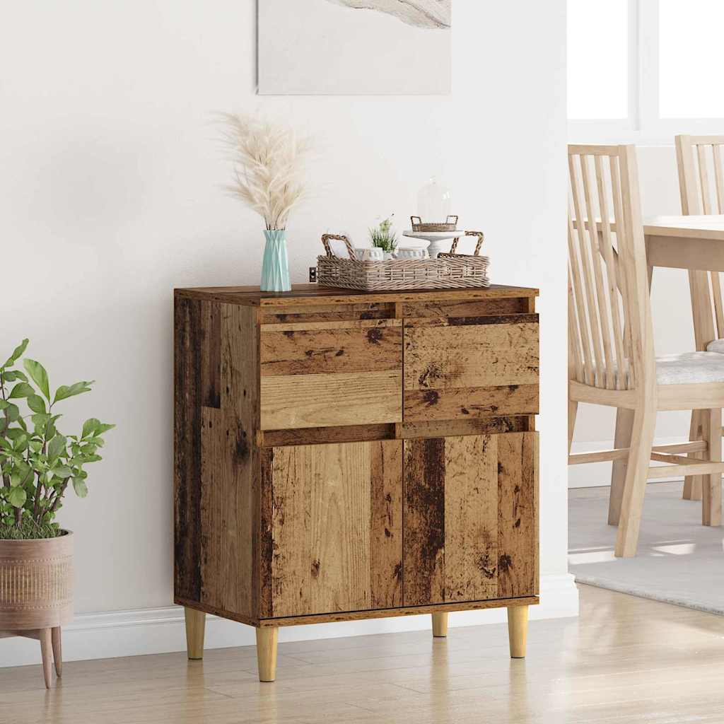 Sideboard Gammelt træ 60 x 35 x 70 cm Konstrueret træ