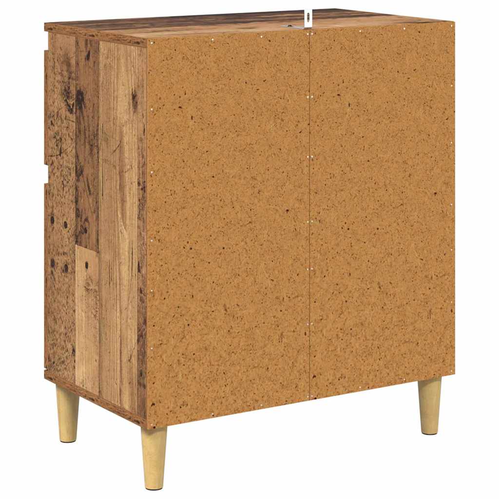 Sideboard Gammelt træ 60 x 35 x 70 cm Konstrueret træ