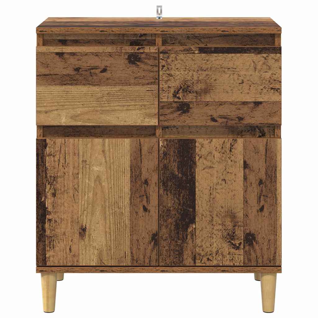 Sideboard Gammelt træ 60 x 35 x 70 cm Konstrueret træ