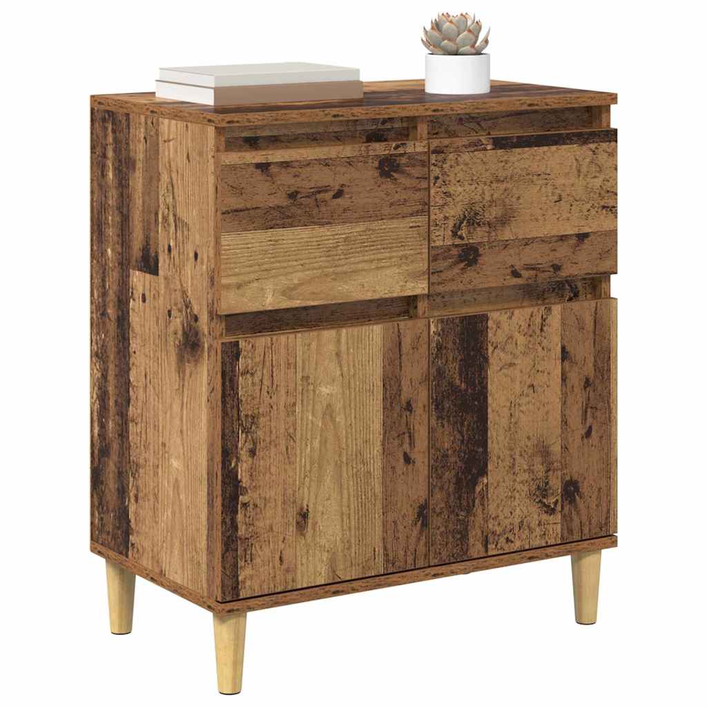 Sideboard Gammelt træ 60 x 35 x 70 cm Konstrueret træ