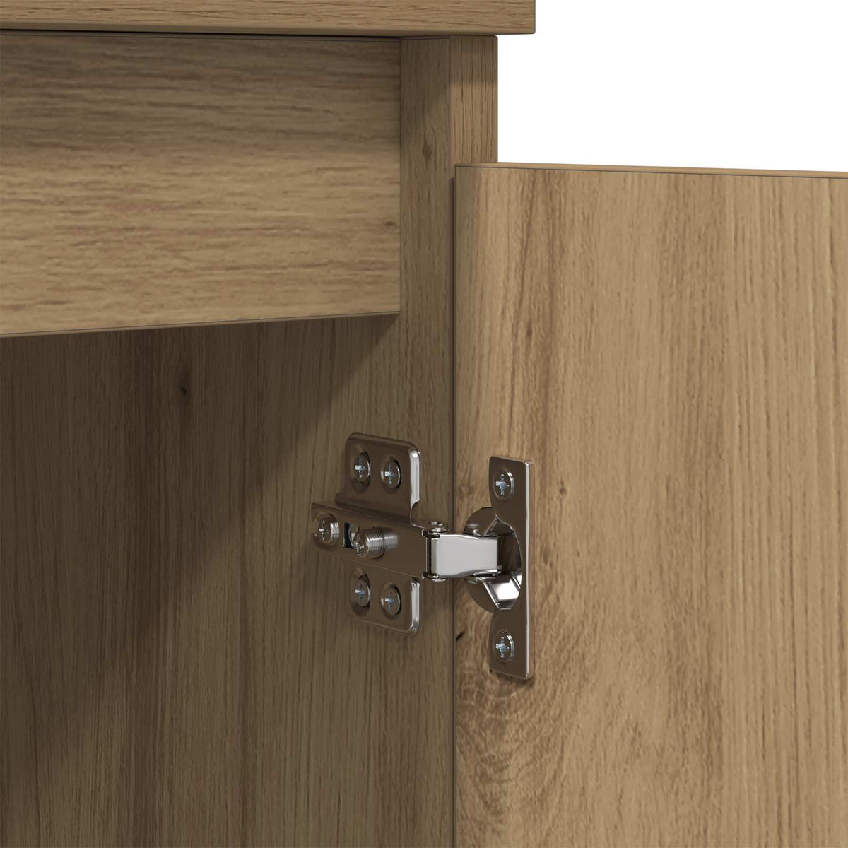 Sideboard Artisan Egetræ 60 x 35 x 70 cm Konstrueret træ