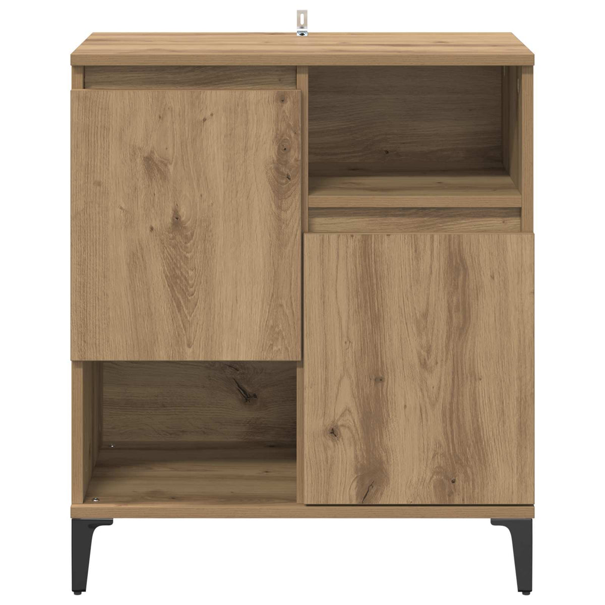 Sideboard Artisan Egetræ 60 x 35 x 70 cm Konstrueret træ