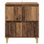 Sideboard Gammelt træ 60 x 35 x 70 cm Konstrueret træ