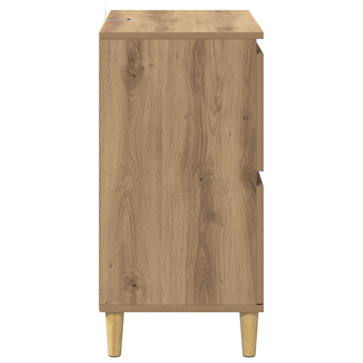 Sideboard Artisan Egetræ 60 x 35 x 70 cm Konstrueret træ