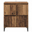 Sideboard Gammelt træ 60 x 35 x 70 cm Ingeniørt træ og jern