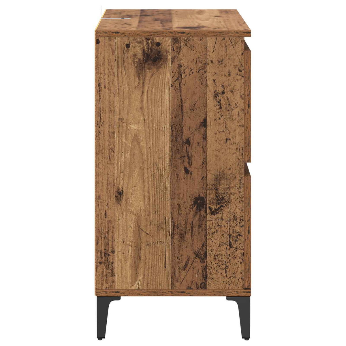 Sideboard Gammelt træ 60 x 35 x 70 cm Ingeniørt træ og jern