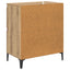 Sideboard Artisan Egetræ 60 x 35 x 70 cm Ingeniørt træ og jern