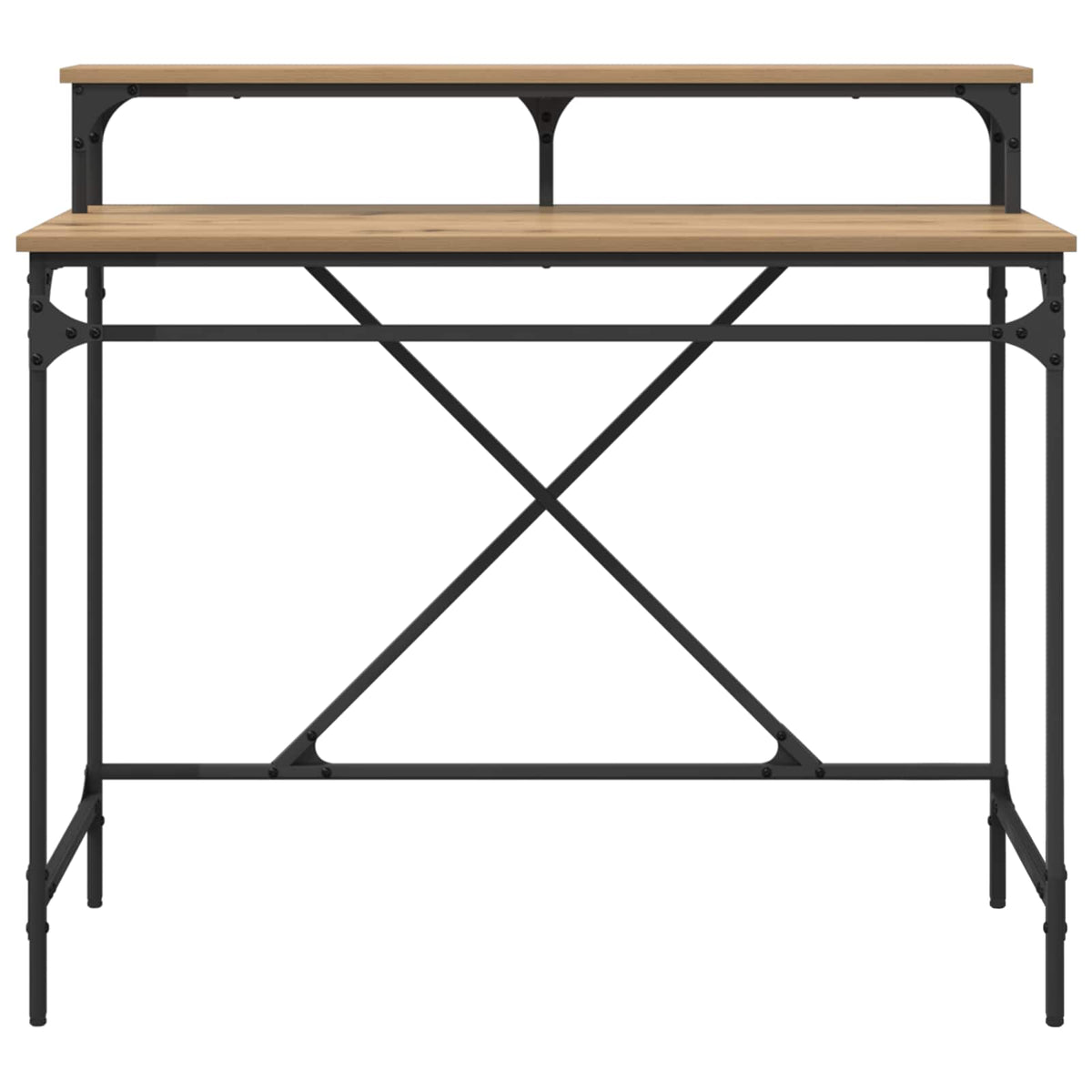 Bord Artisan Egetræ 100 x 50 x 90 cm Konstrueret træ