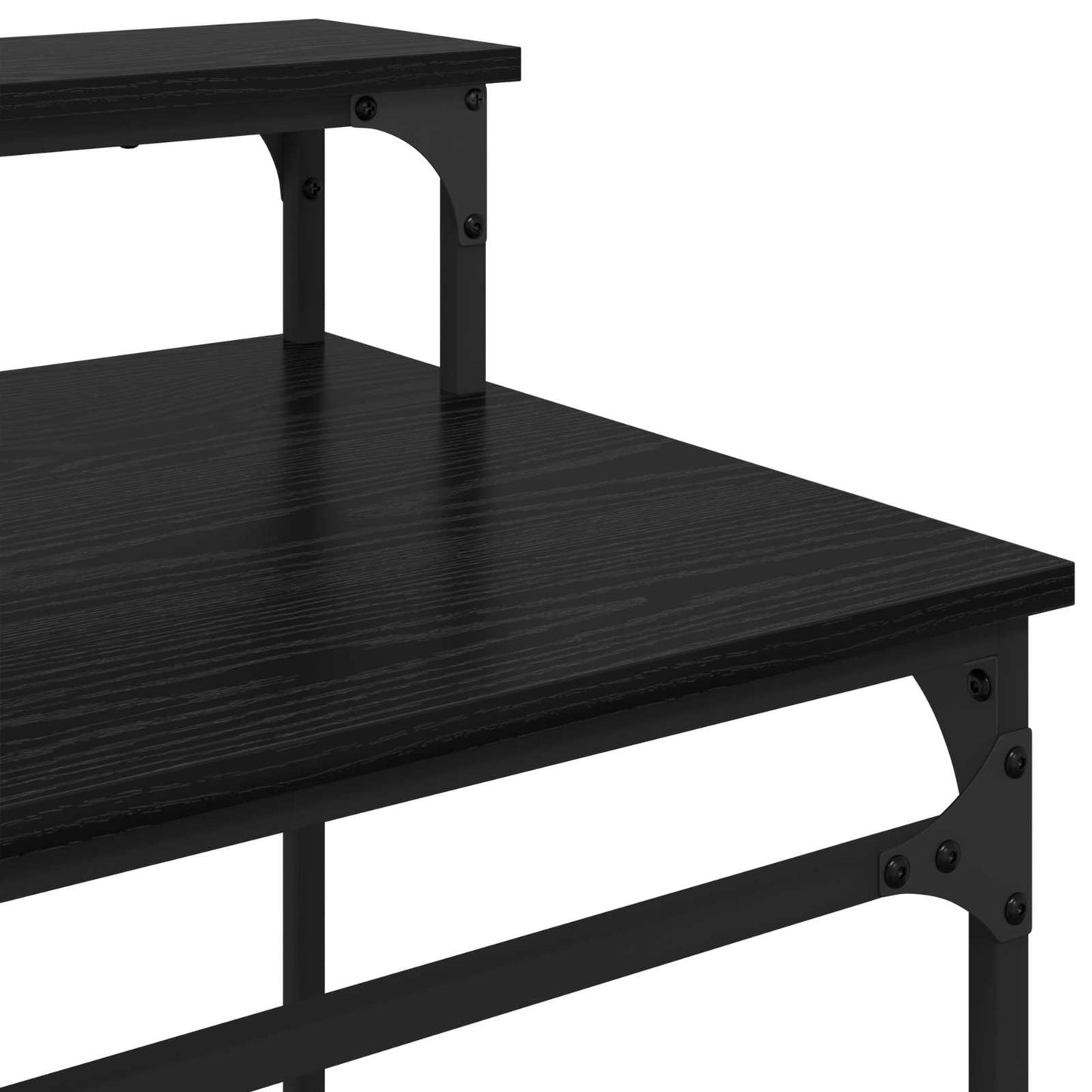 Bord Sort eg 100 x 50 x 90 cm Konstrueret træ