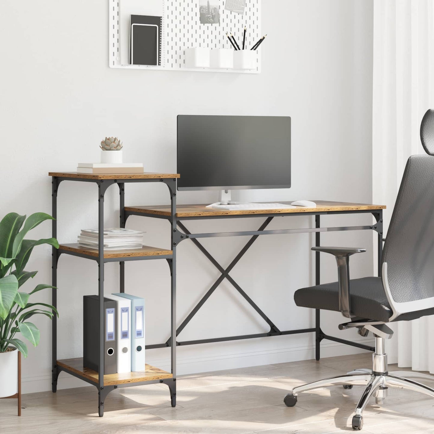 Bord Gammelt træ Konstrueret træ 135 x 50 x 90 cm