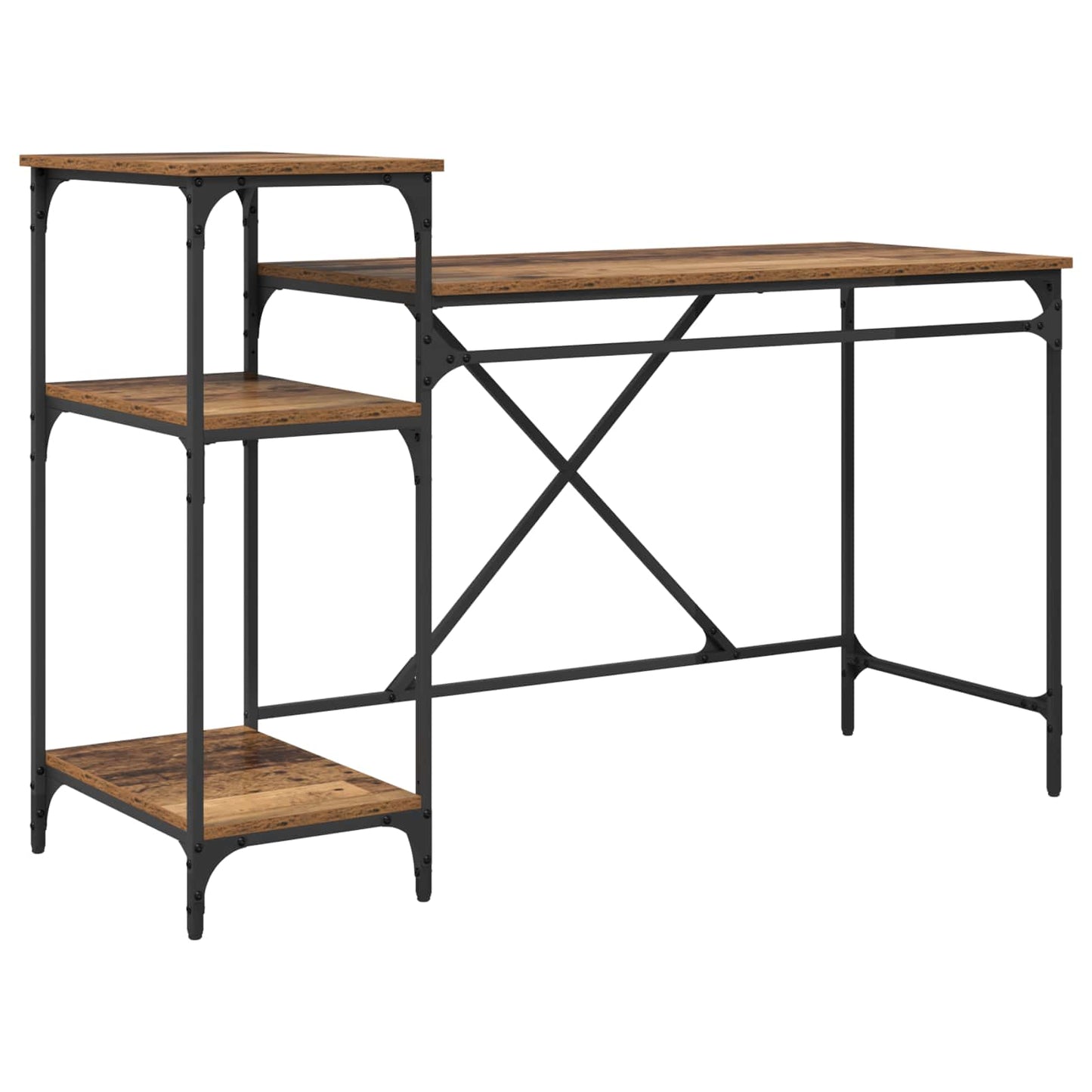 Bord Gammelt træ Konstrueret træ 135 x 50 x 90 cm