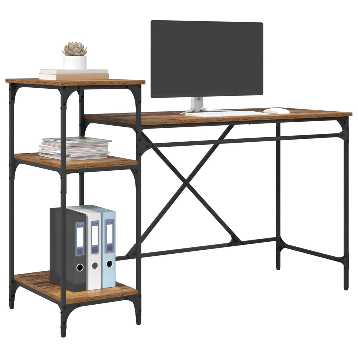 Bord Gammelt træ Konstrueret træ 135 x 50 x 90 cm