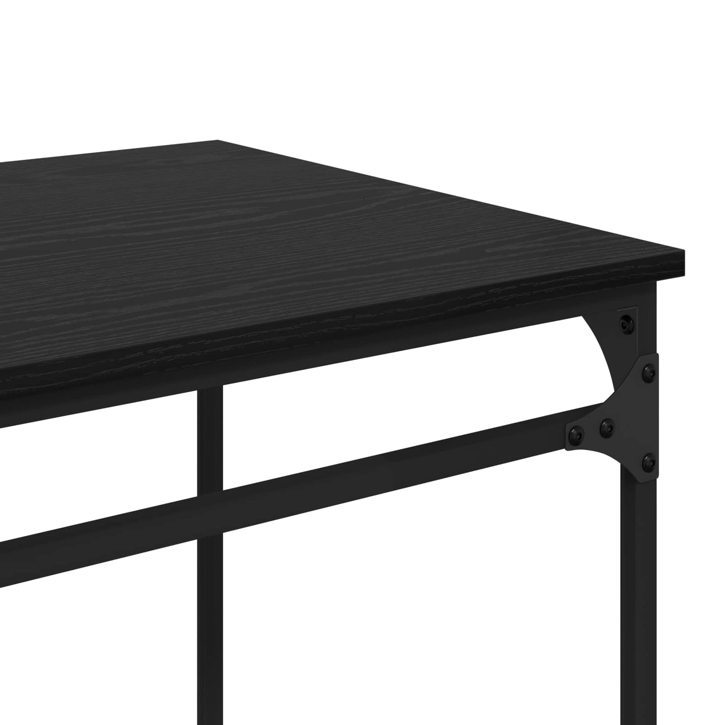Bord Sort eg Konstrueret træ 105 x 50 x 90 cm
