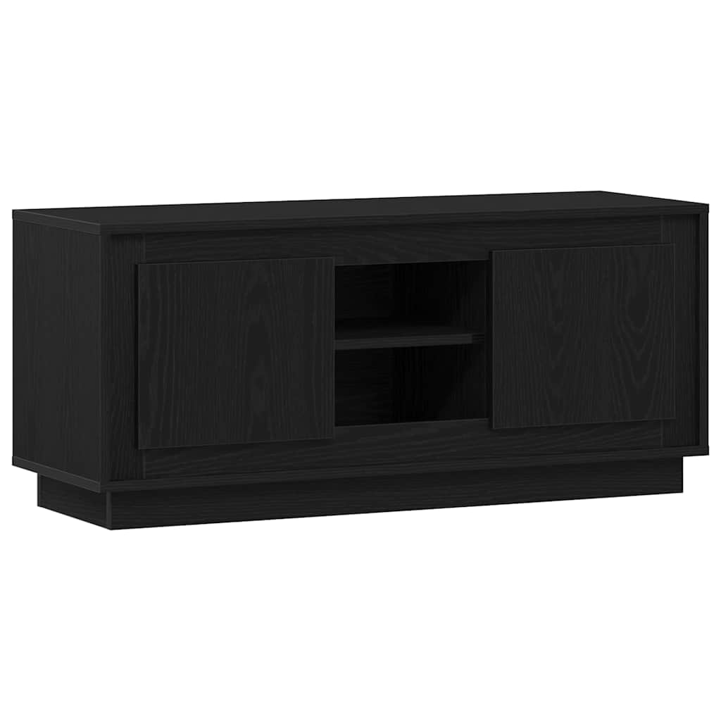 TV-skab 102 x 35 x 45 cm Sort eg Konstrueret træ