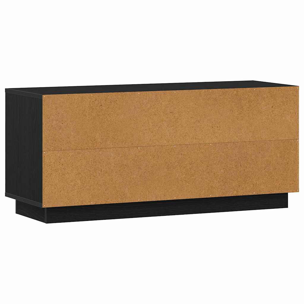 TV-skab 102 x 35 x 45 cm Sort eg Konstrueret træ