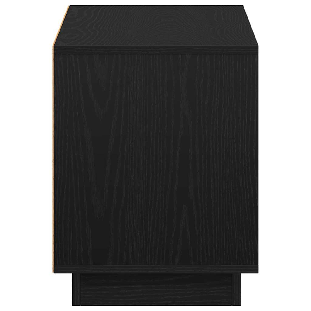TV-skab 102 x 35 x 45 cm Sort eg Konstrueret træ