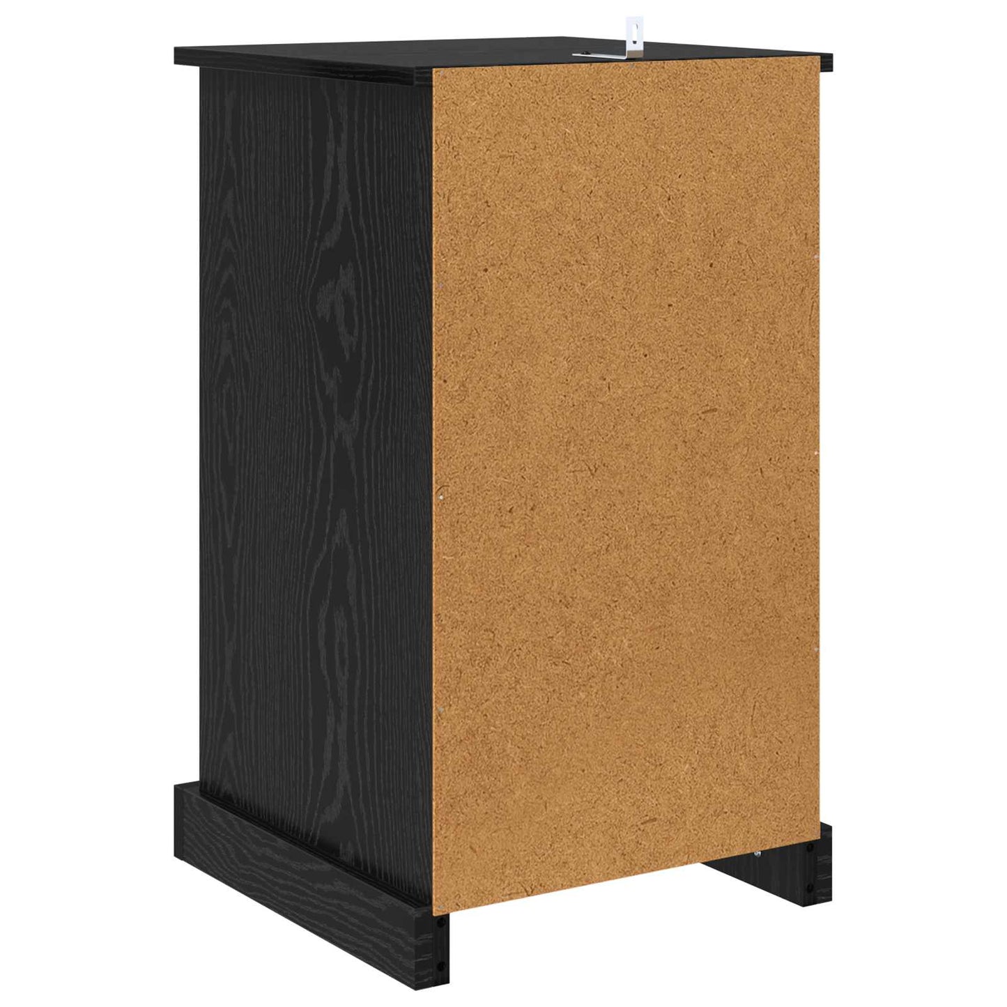 Natskab Sort eg 39 x 39 x 67,5 cm Konstrueret træ