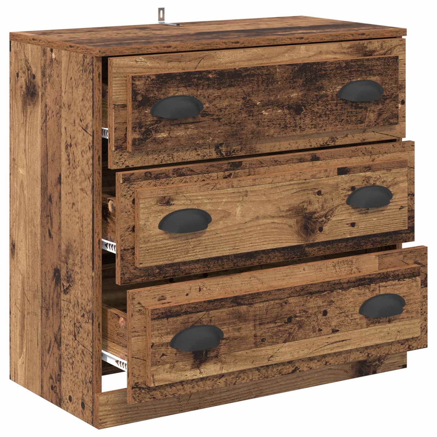 Sideboard Gammelt træ 70 x 35,5 x 67,5 cm Konstrueret træ