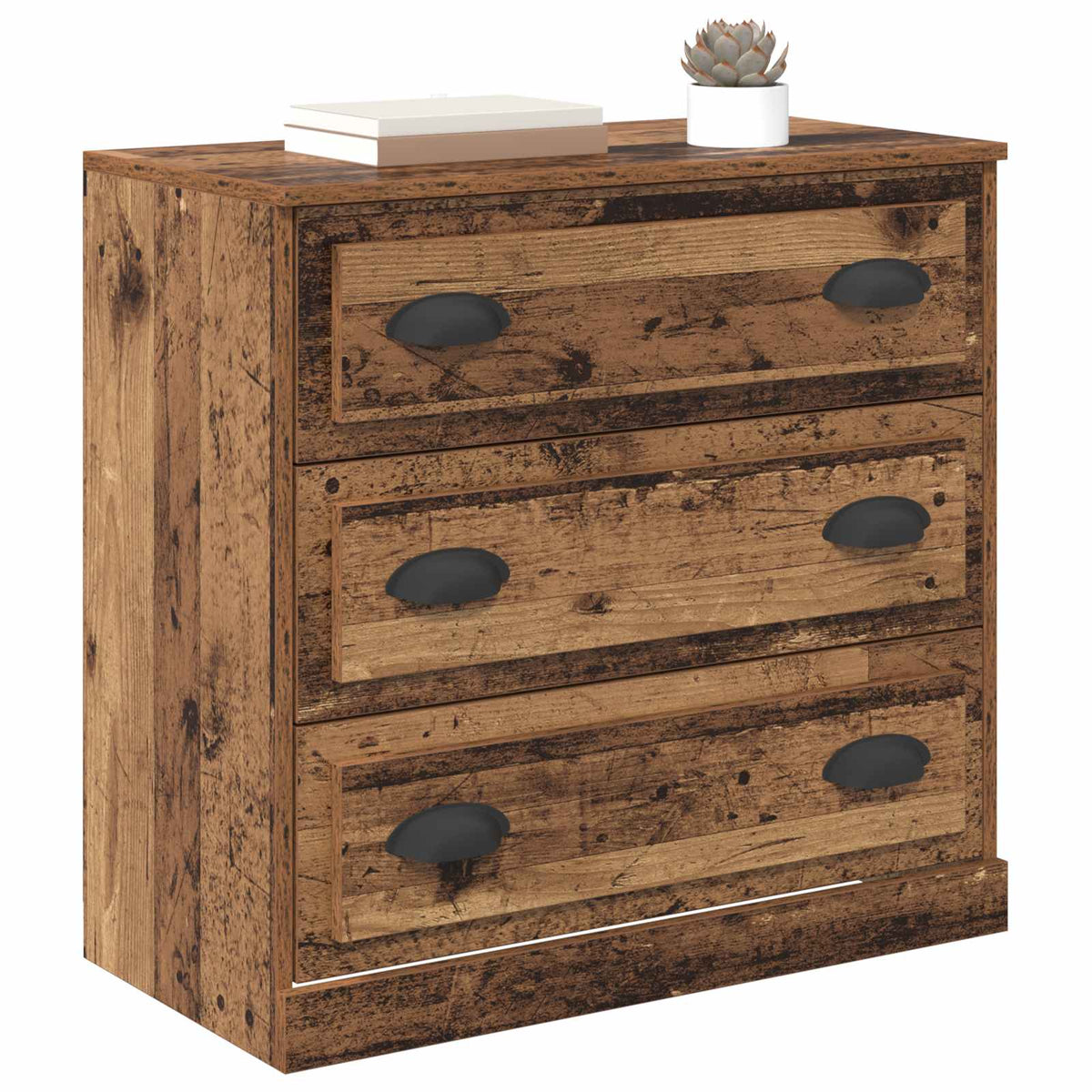 Sideboard Gammelt træ 70 x 35,5 x 67,5 cm Konstrueret træ