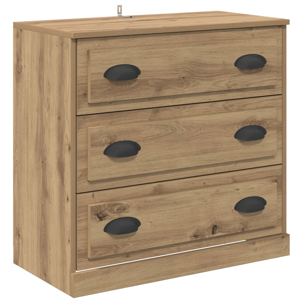 Sideboard Artisan Egetræ 70 x 35,5 x 67,5 cm Konstrueret træ