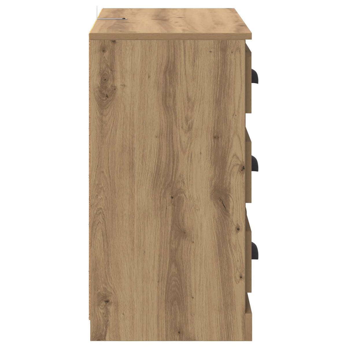 Sideboard Artisan Egetræ 70 x 35,5 x 67,5 cm Konstrueret træ