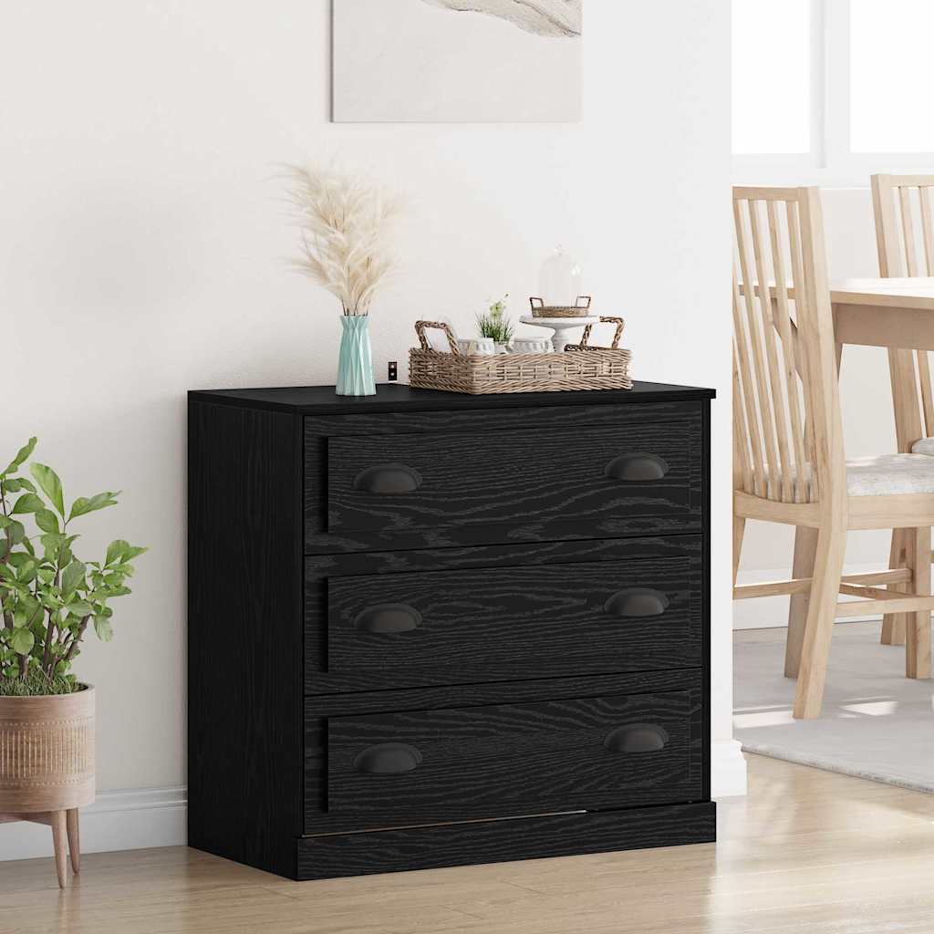 Sideboard Sort eg 70 x 35,5 x 67,5 cm Konstrueret træ