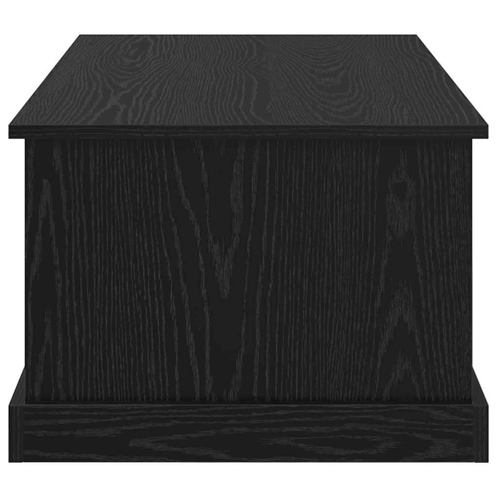 Sofabord Sort eg 90 x 50 x 35 cm Konstrueret træ