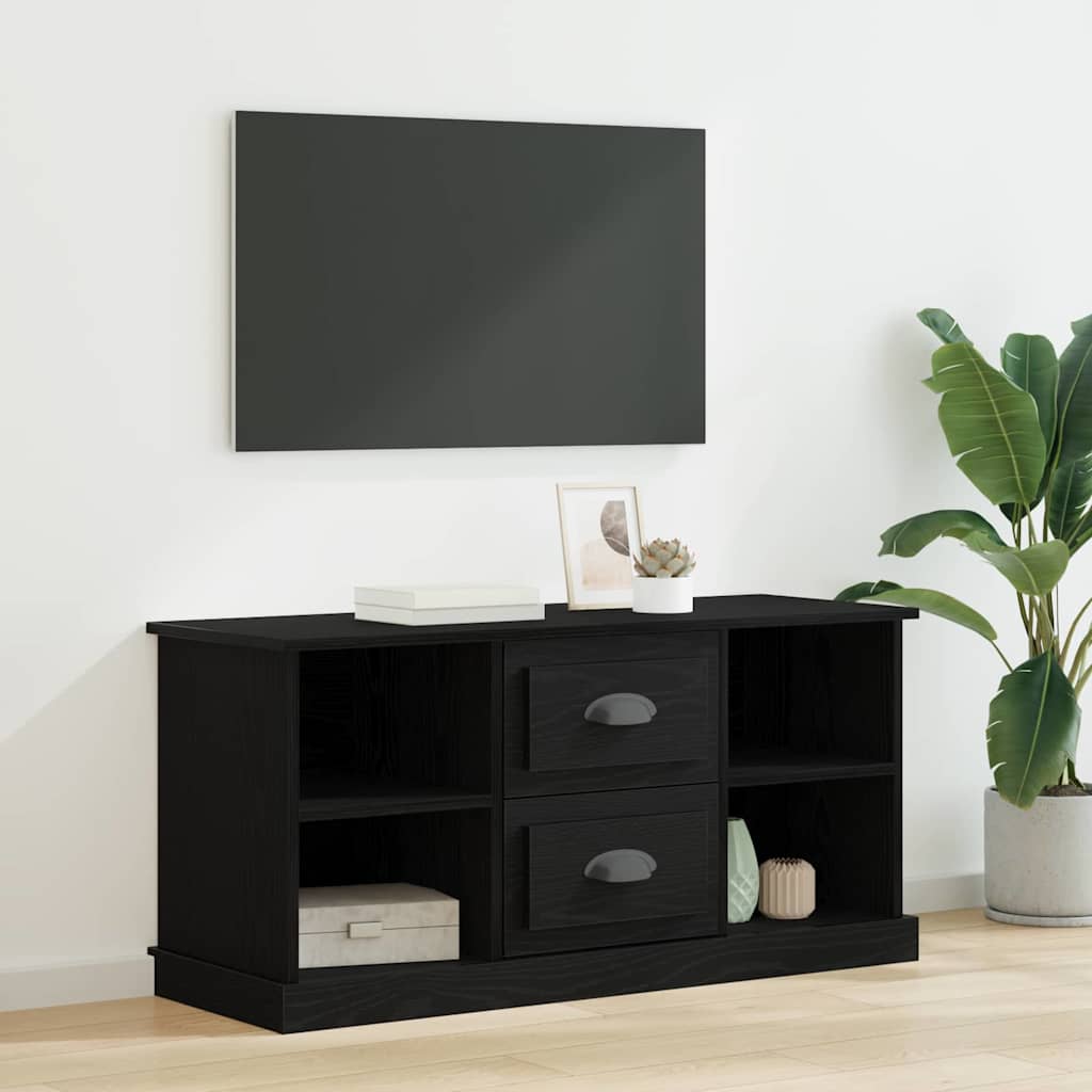 TV-skab 99,5 x 35,5 x 48 cm Sort eg Konstrueret træ