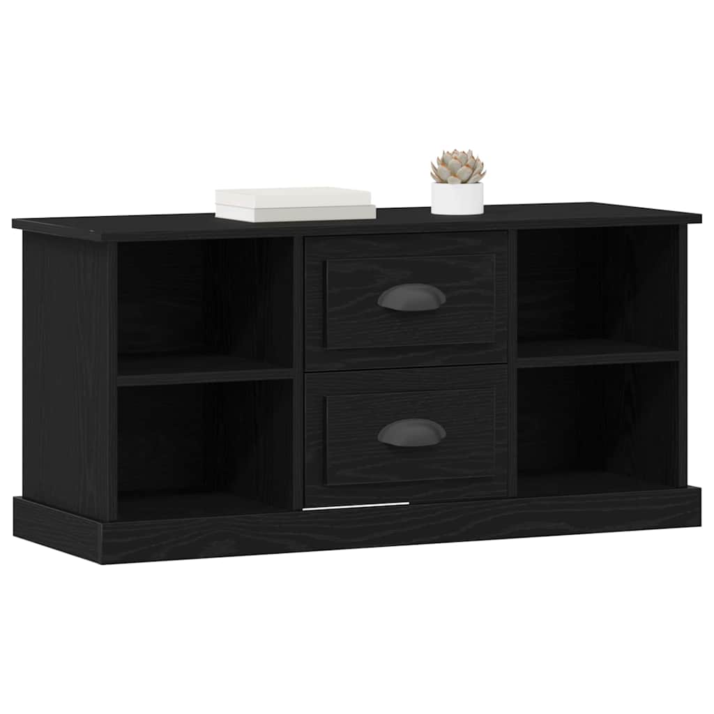 TV-skab 99,5 x 35,5 x 48 cm Sort eg Konstrueret træ