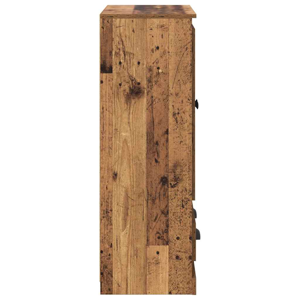 Highboard Gammelt træ 60 x 35,5 x 103,5 cm Konstrueret træ