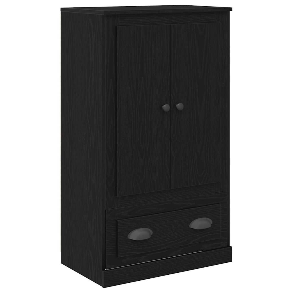 Highboard Sort eg 60 x 35,5 x 103,5 cm Konstrueret træ