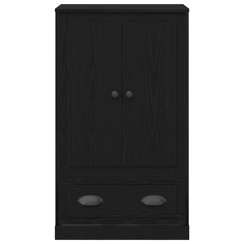 Highboard Sort eg 60 x 35,5 x 103,5 cm Konstrueret træ