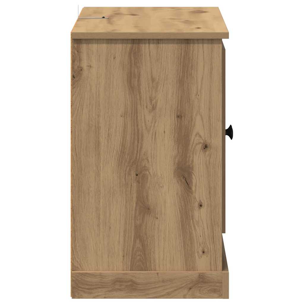Sideboard Artisan Egetræ 100 x 35,5 x 60 cm Konstrueret træ