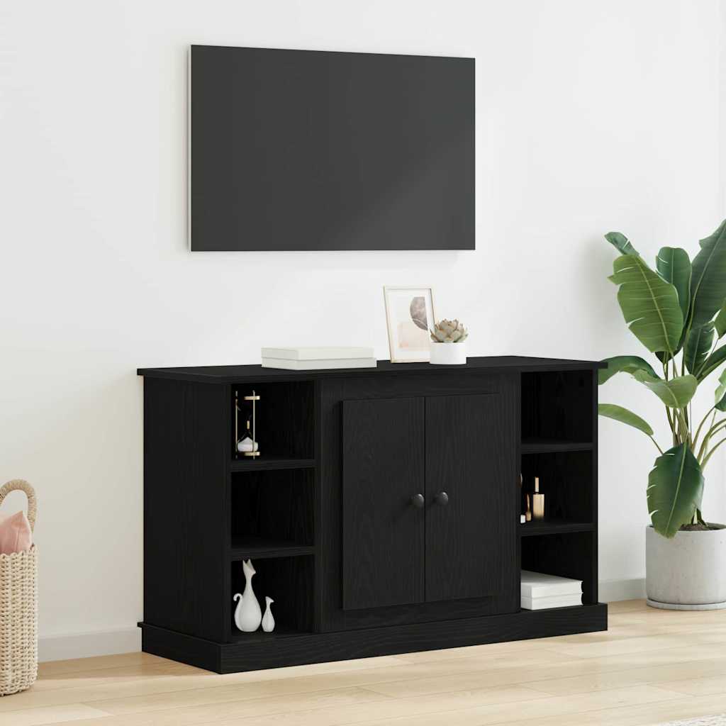 Sideboard Sort eg 100 x 35,5 x 60 cm Konstrueret træ