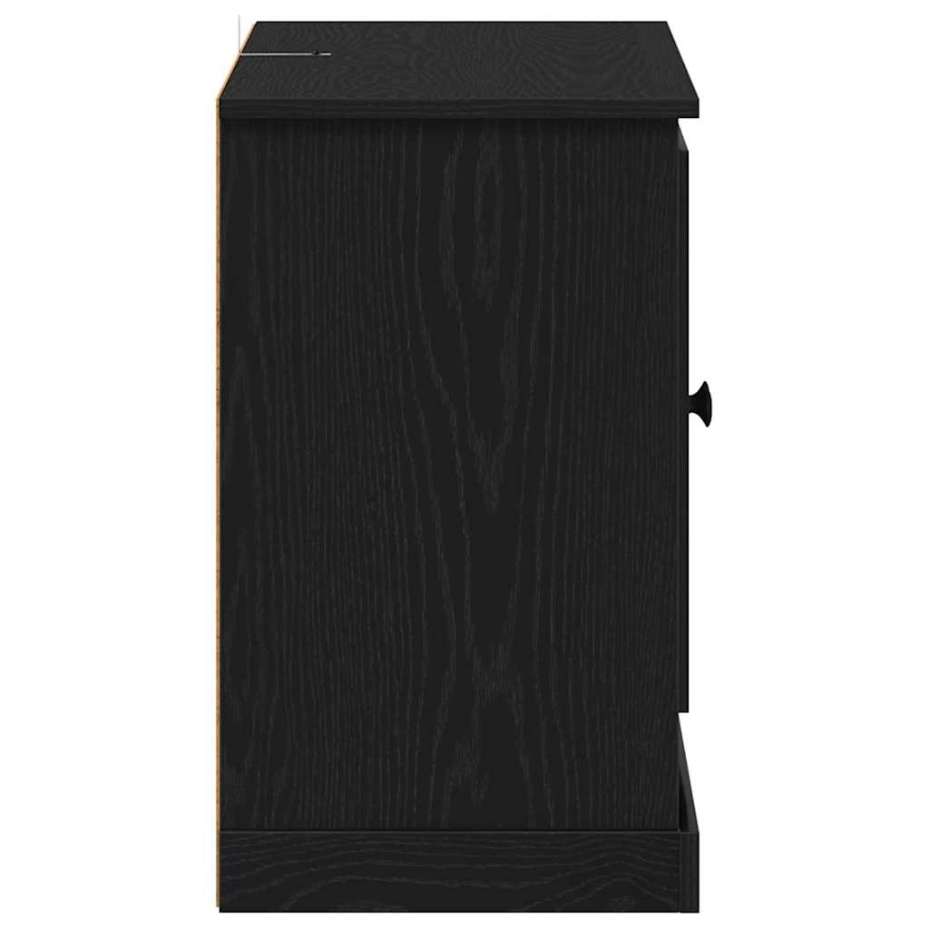 Sideboard Sort eg 100 x 35,5 x 60 cm Konstrueret træ
