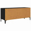 TV-skab Sort eg 100 x 34,5 x 44,5 cm Ingeniørt træ og jern