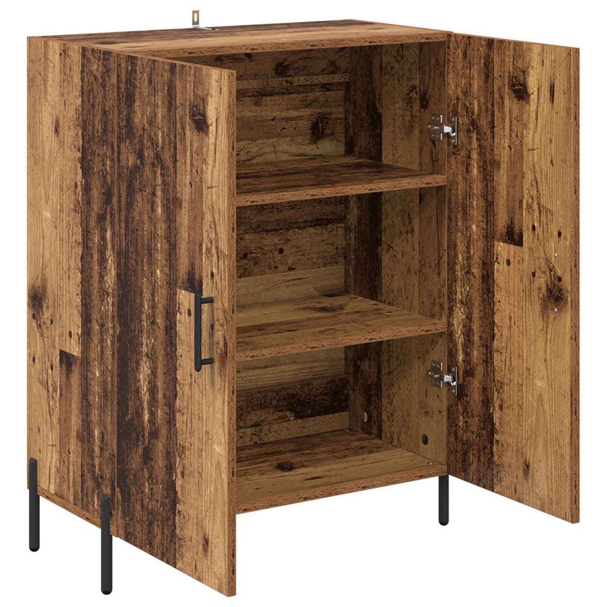 Sideboard Gammelt træ 69,5 x 34 x 90 cm Konstrueret træ