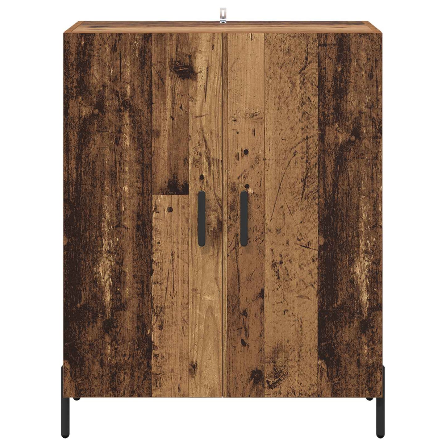 Sideboard Gammelt træ 69,5 x 34 x 90 cm Konstrueret træ