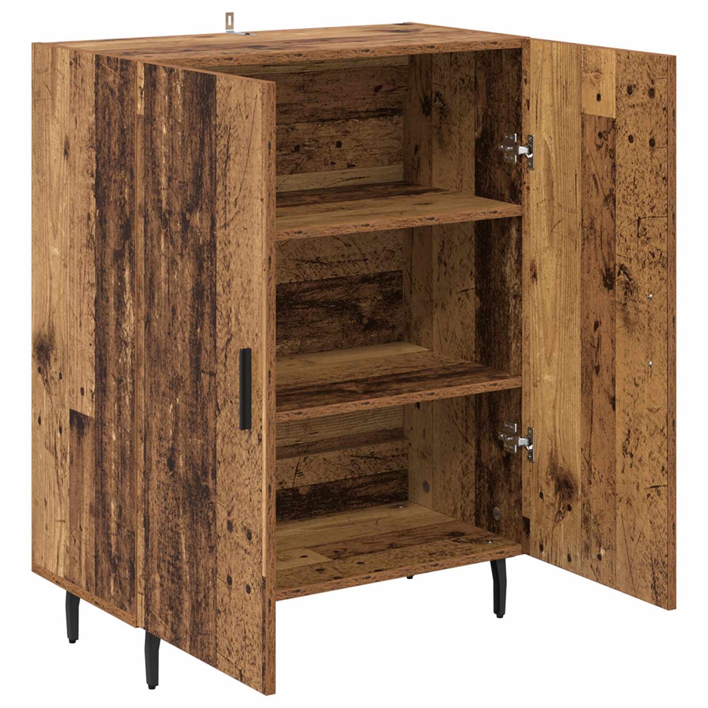 Sideboard Gammelt træ 69,5 x 34 x 90 cm Konstrueret træ