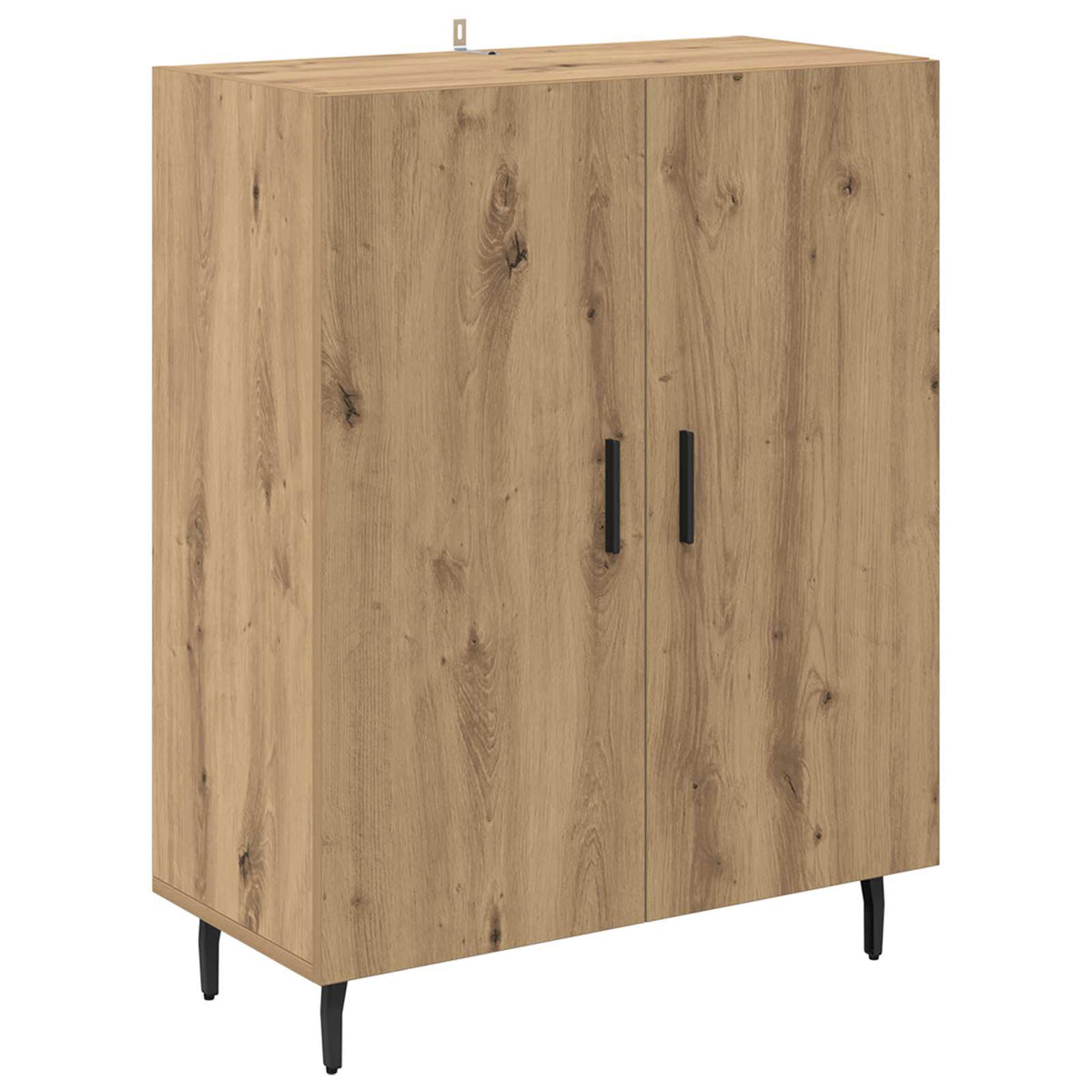 Sideboard Artisan Egetræ 69,5 x 34 x 90 cm Konstrueret træ