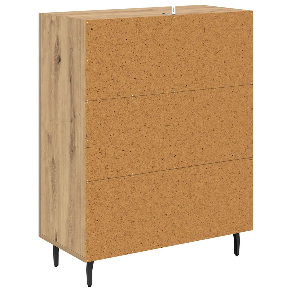 Sideboard Artisan Egetræ 69,5 x 34 x 90 cm Konstrueret træ