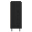 Sideboard Sort eg 69,5 x 34 x 90 cm Konstrueret træ