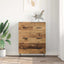 Sideboard Gammelt træ 69,5 x 34 x 90 cm Ingeniørt træ og jern