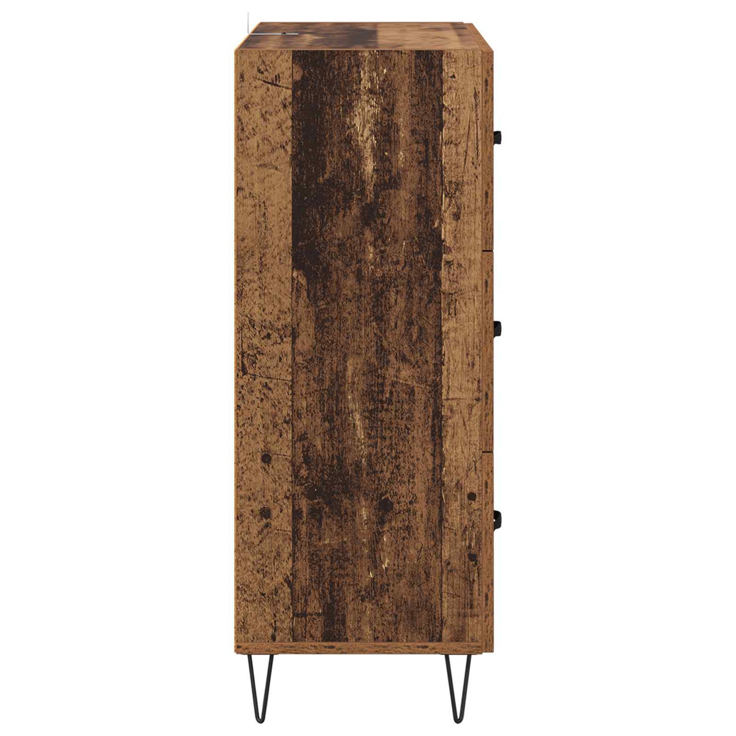 Sideboard Gammelt træ 69,5 x 34 x 90 cm Ingeniørt træ og jern