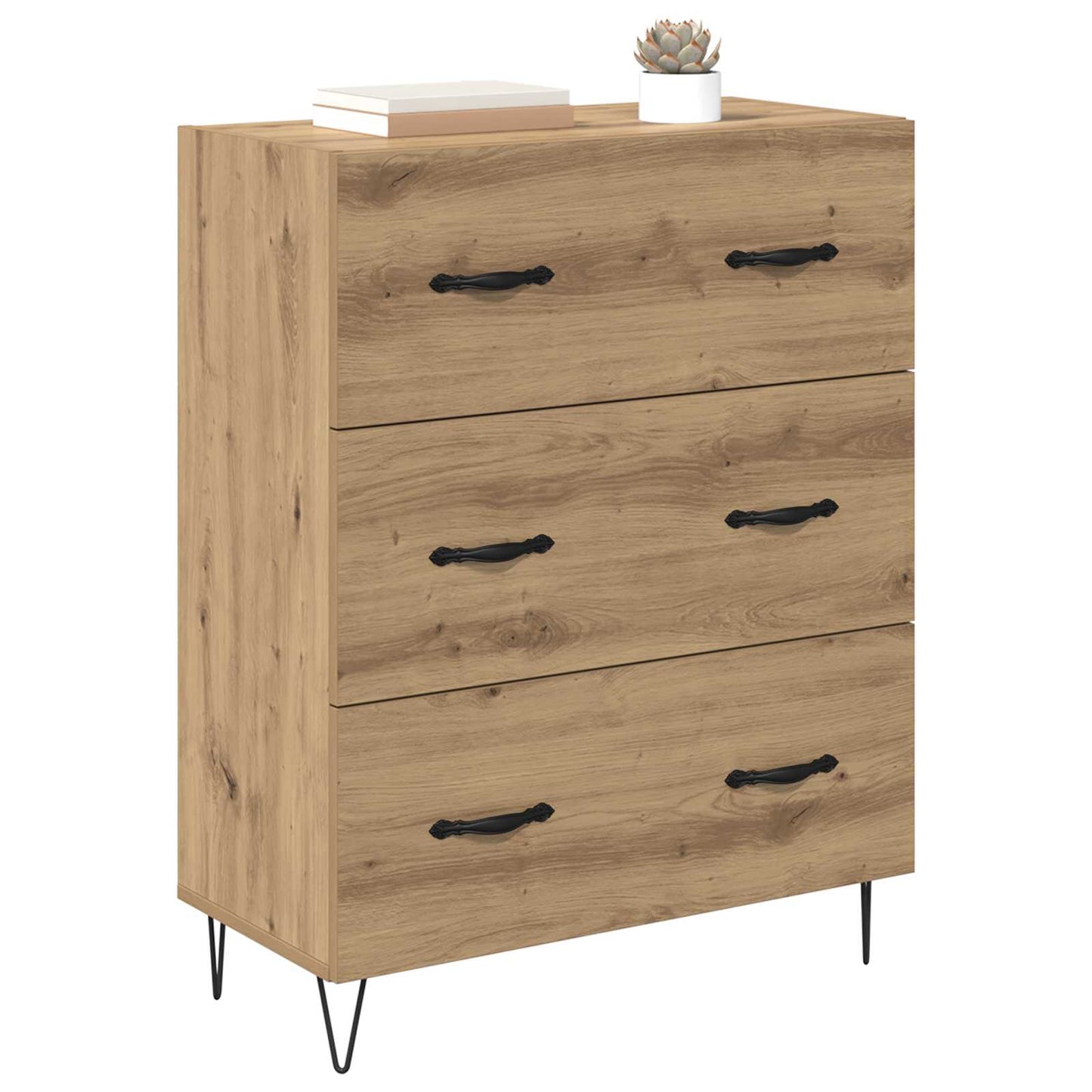 Sideboard Artisan Egetræ 69,5 x 34 x 90 cm